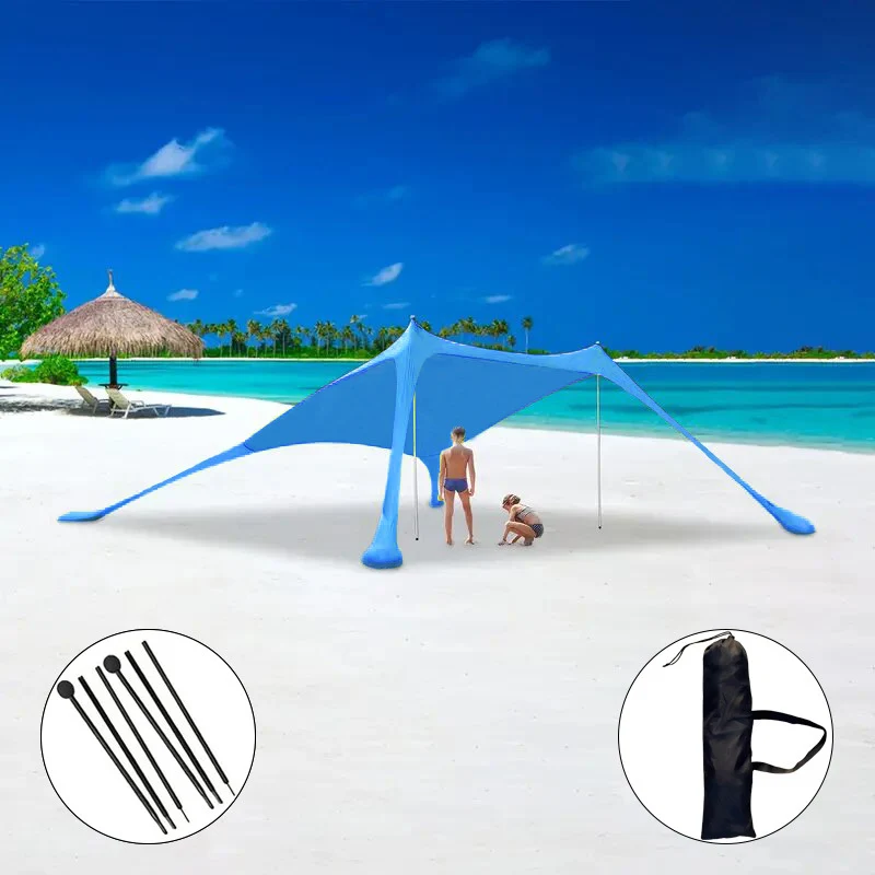 Leichte, sandabweisende Stranddecke Skanto