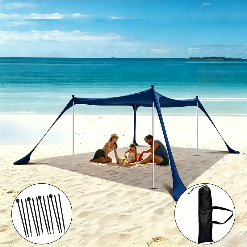Leichte, sandabweisende Stranddecke Skanto