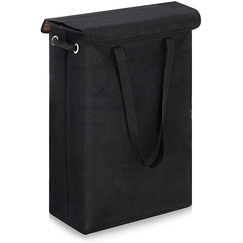45L Slim Wäschekorb mit Deckel – Neris
