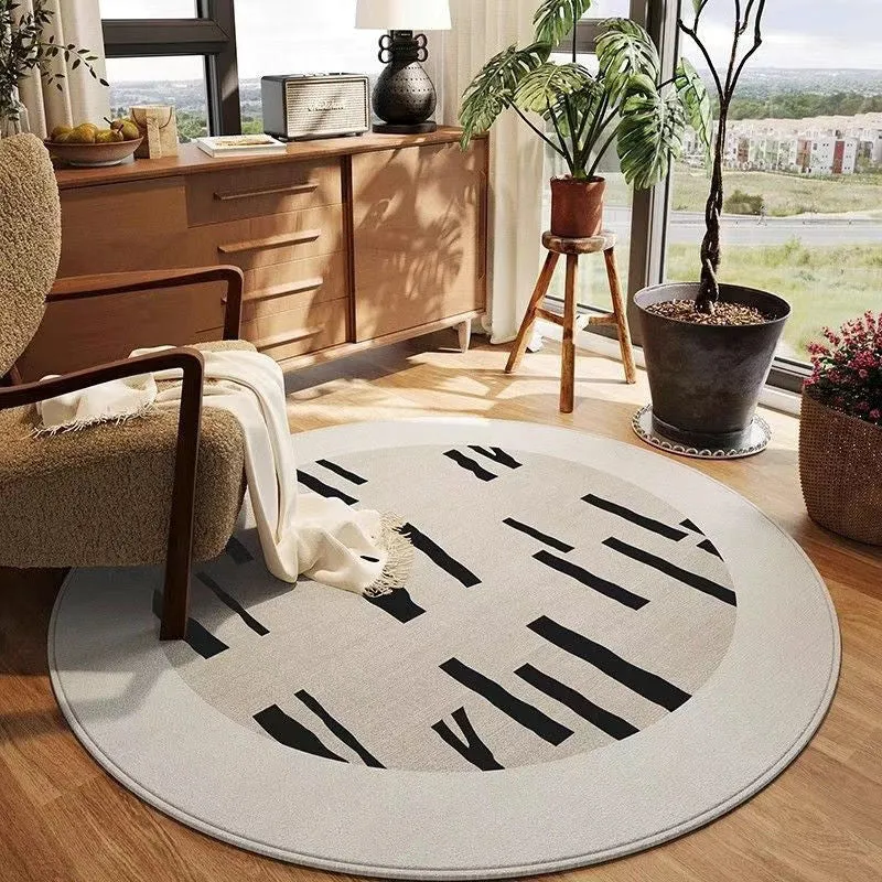Moderner geometrischer Teppich für die Heimdekoration