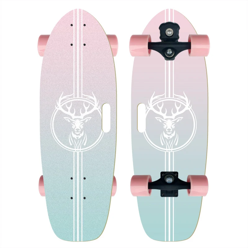 Skateboard mit individuellem Comic-Design Skanto