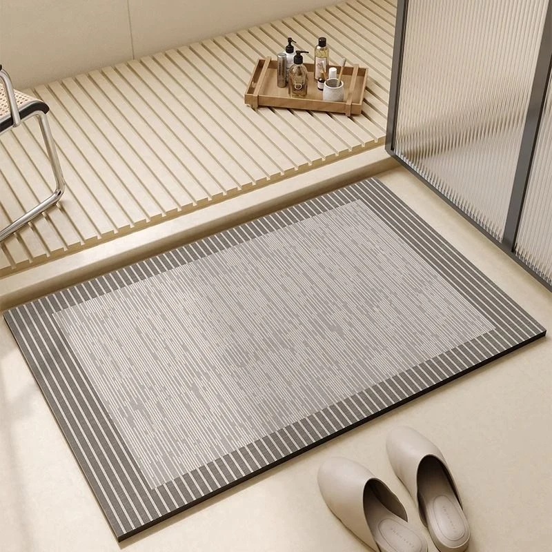 Moderner abstrakter Muster-Badematte für das Badezimmer