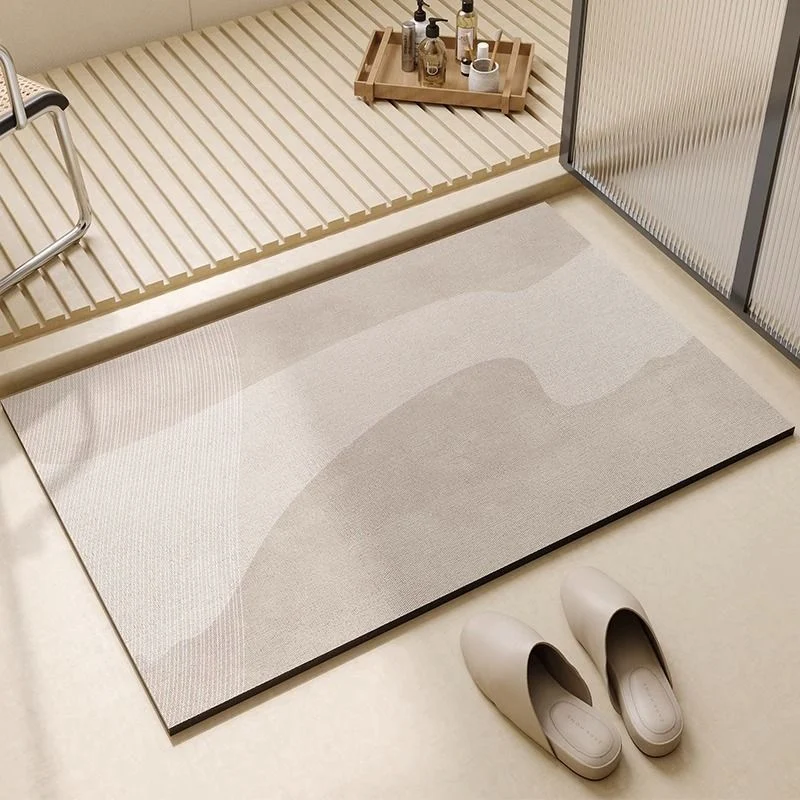 Moderner abstrakter Muster-Badematte für das Badezimmer