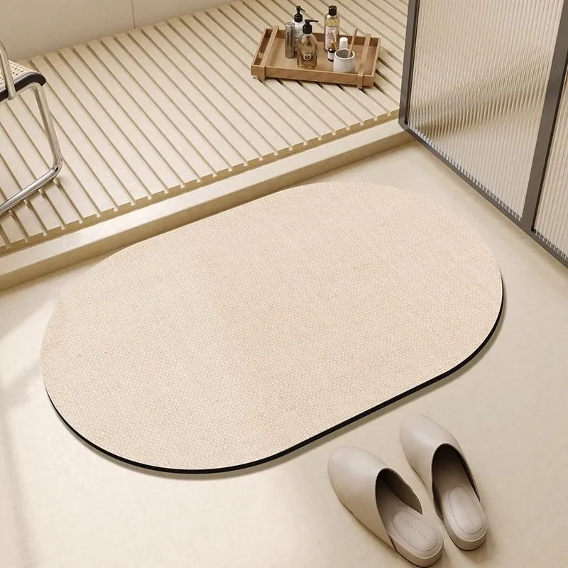 Moderner abstrakter Muster-Badematte für das Badezimmer