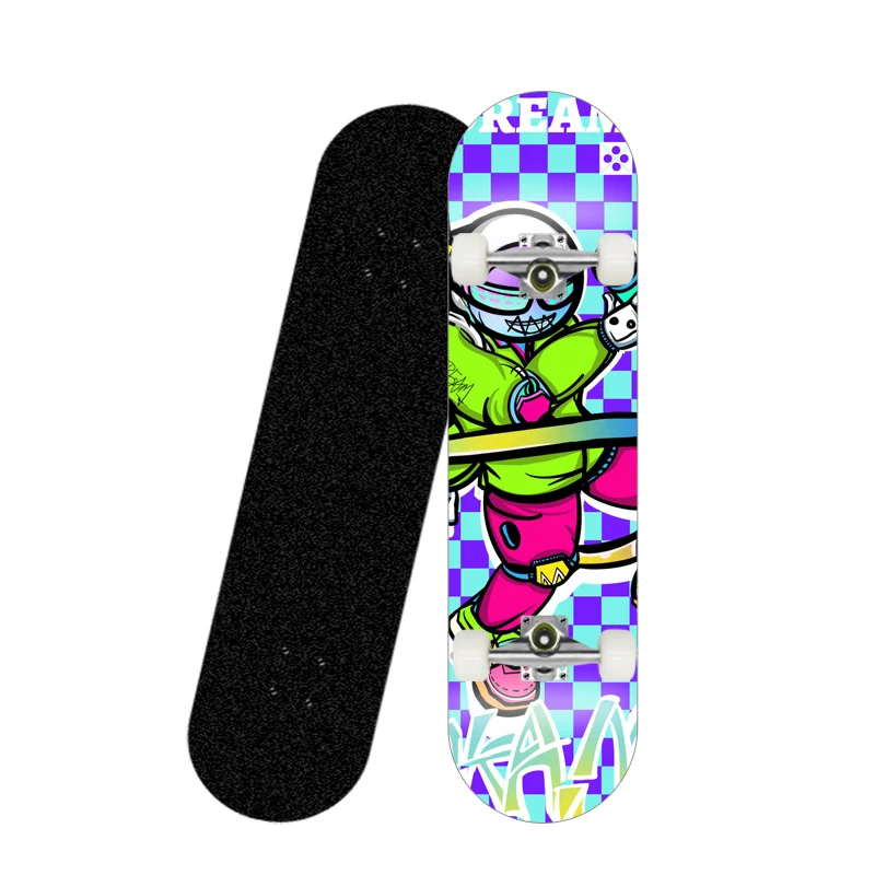 Dekoratives Skateboard-Deck Skanto