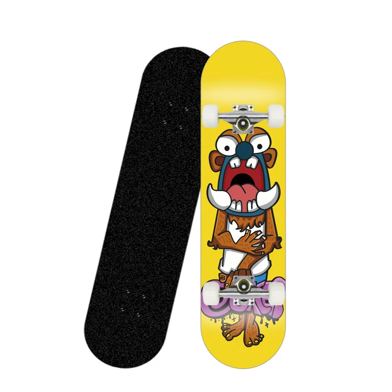 Dekoratives Skateboard-Deck Skanto