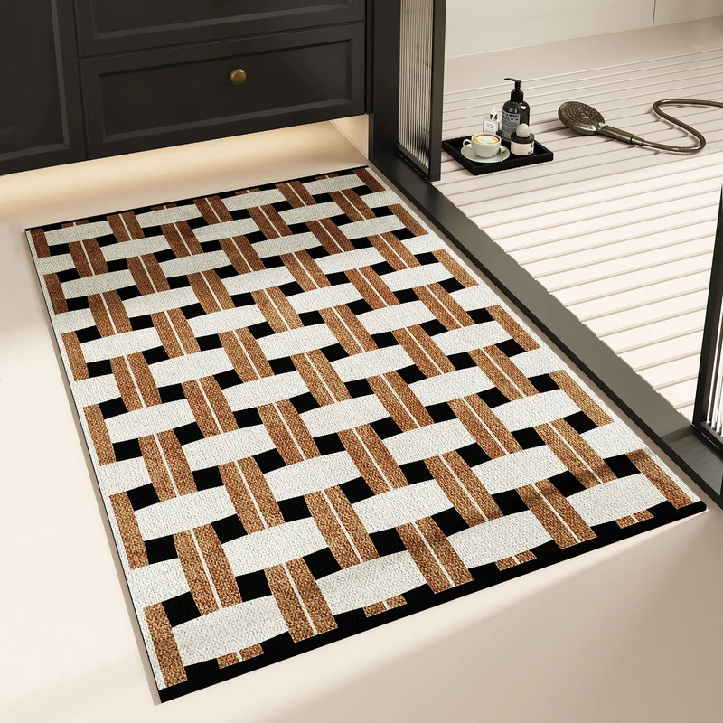 Zeitgenössischer geometrischer Design-Teppich für Zuhause