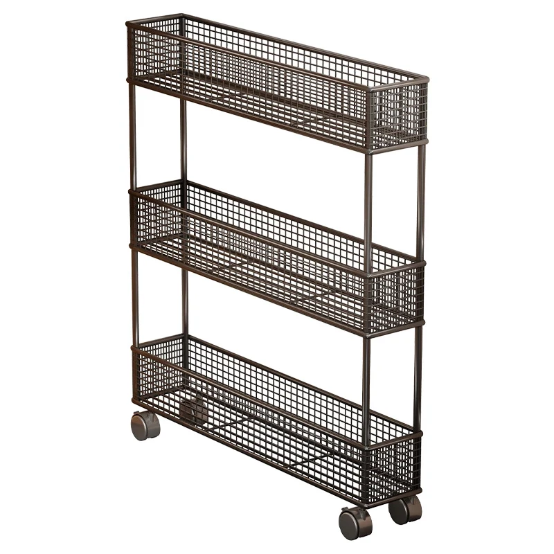 Slim Tür-Three-Tier Drahtgitter Aufbewahrungsorganisator