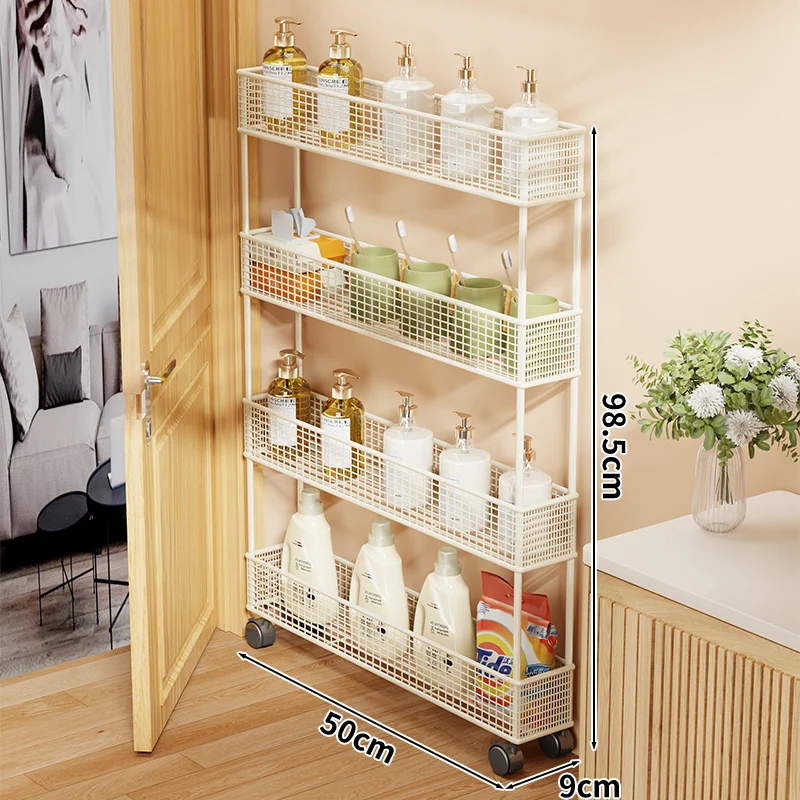 Slim Tür-Three-Tier Drahtgitter Aufbewahrungsorganisator