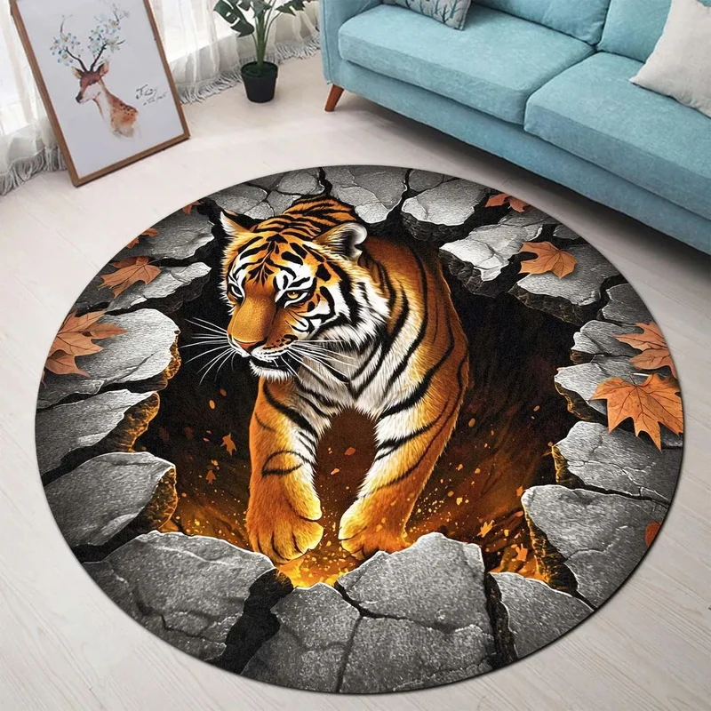 3D-gedruckter Bären-Themen-Teppich