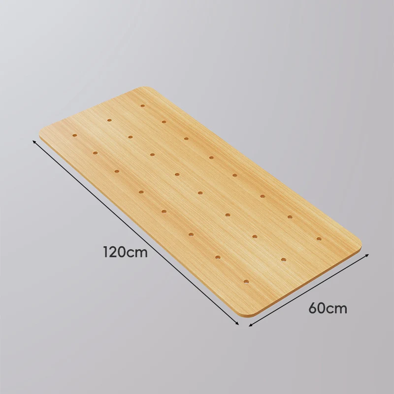 Große perforierte Bambusregalplatte mit belüftetem Lattendesign
