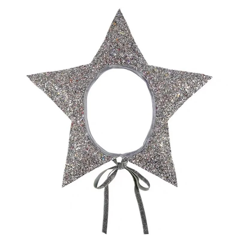 Gepolstertes Glitzerstern-Kostüm-Haarteil