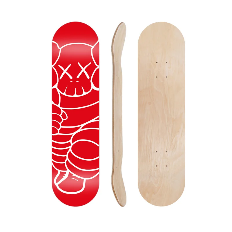 Cartoon-inspiriertes Skateboard-Deck Skanto
