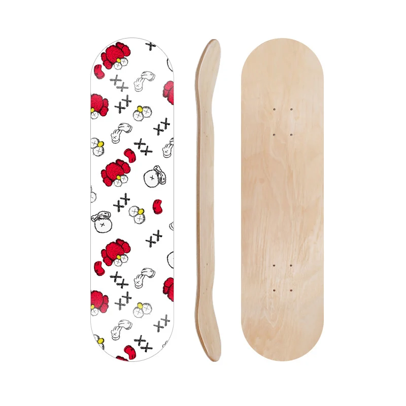 Cartoon-inspiriertes Skateboard-Deck Skanto