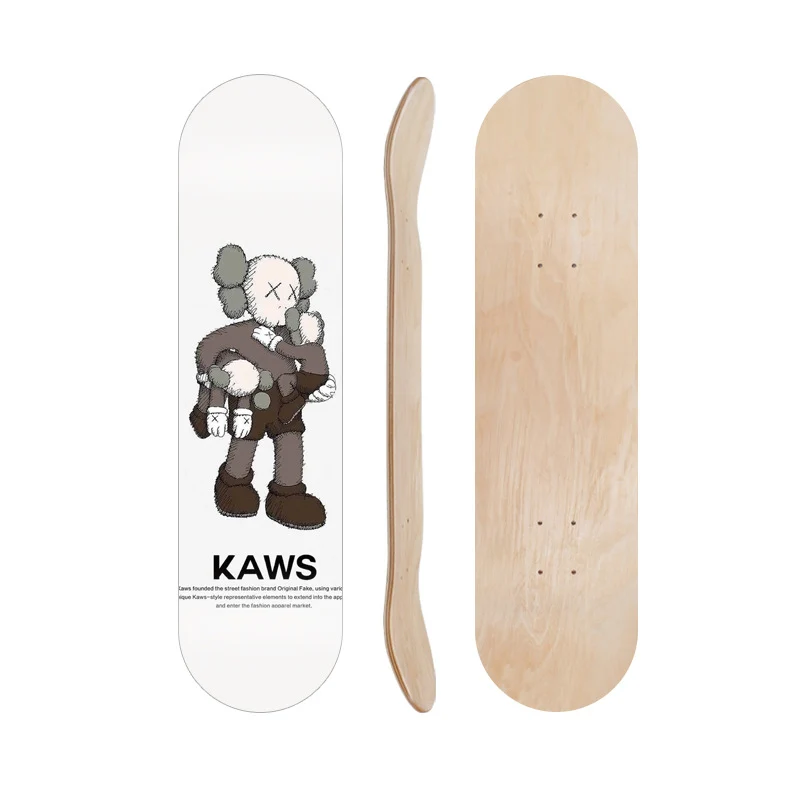 Cartoon-inspiriertes Skateboard-Deck Skanto