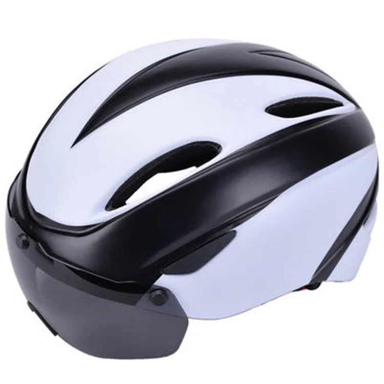 Schutz-Fahrradhelm mit Visier Skanto