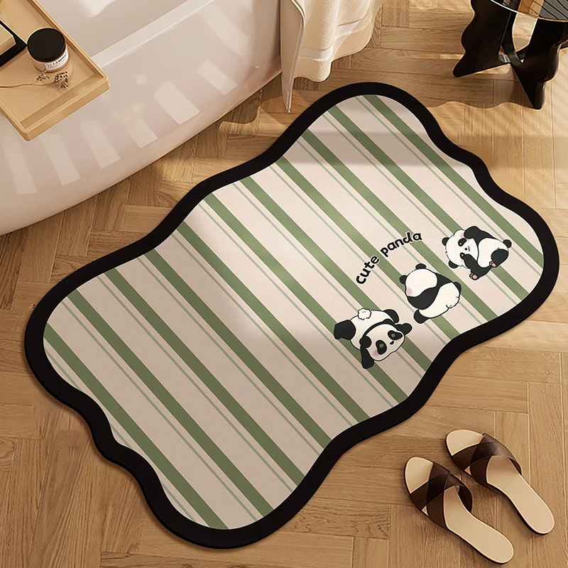 Badezimmermatte für Heim Badezimmer Boden Dekor