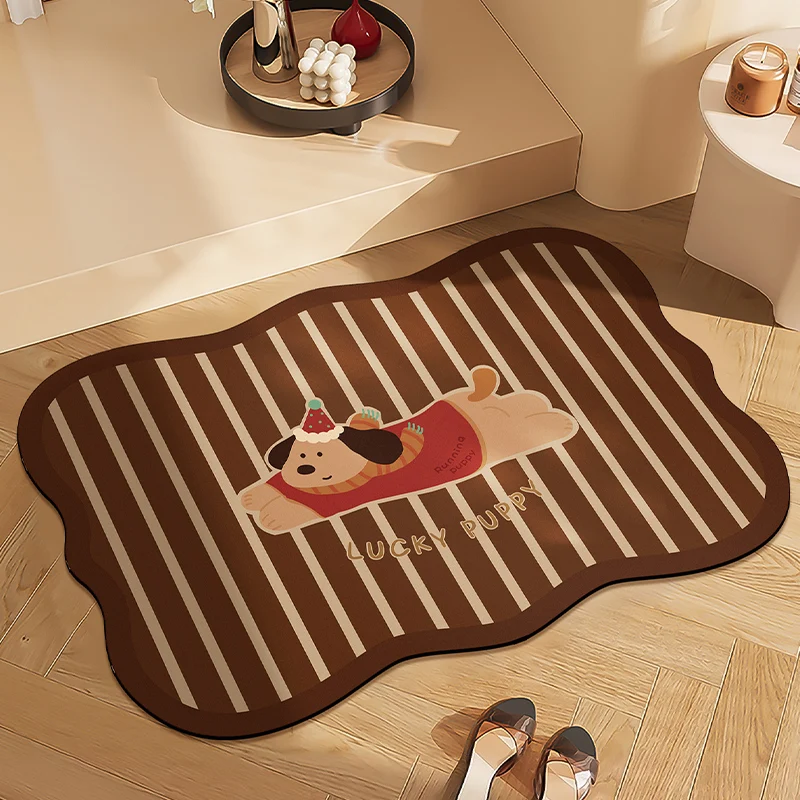 Badezimmermatte für Heim Badezimmer Boden Dekor