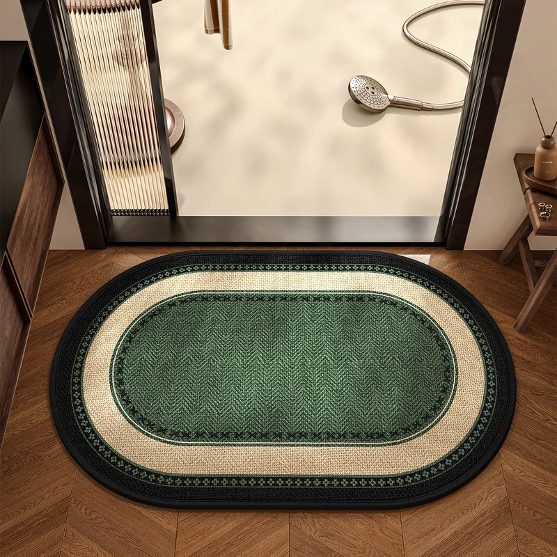 Elegante strukturierte Badematte