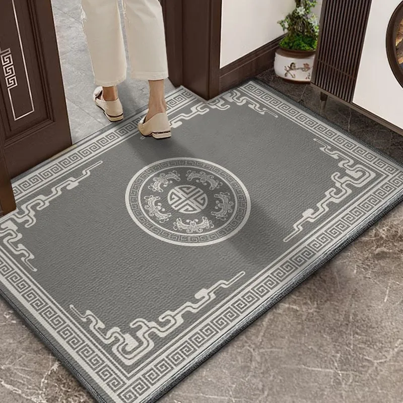 Stylische dekorative Fußmatte für die Wohnkultur