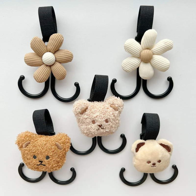 Plüschbären-Tasche Charm mit elastischem Schlaufenanhänger