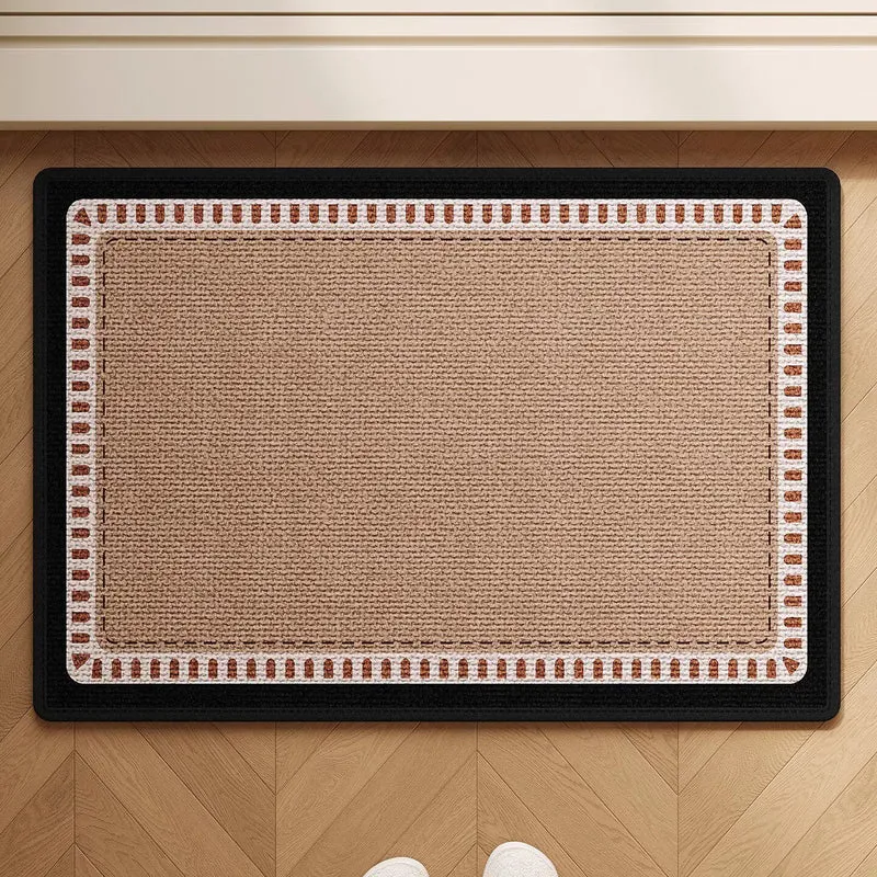 Dekorativer Badteppich mit verspieltem Hundedesign