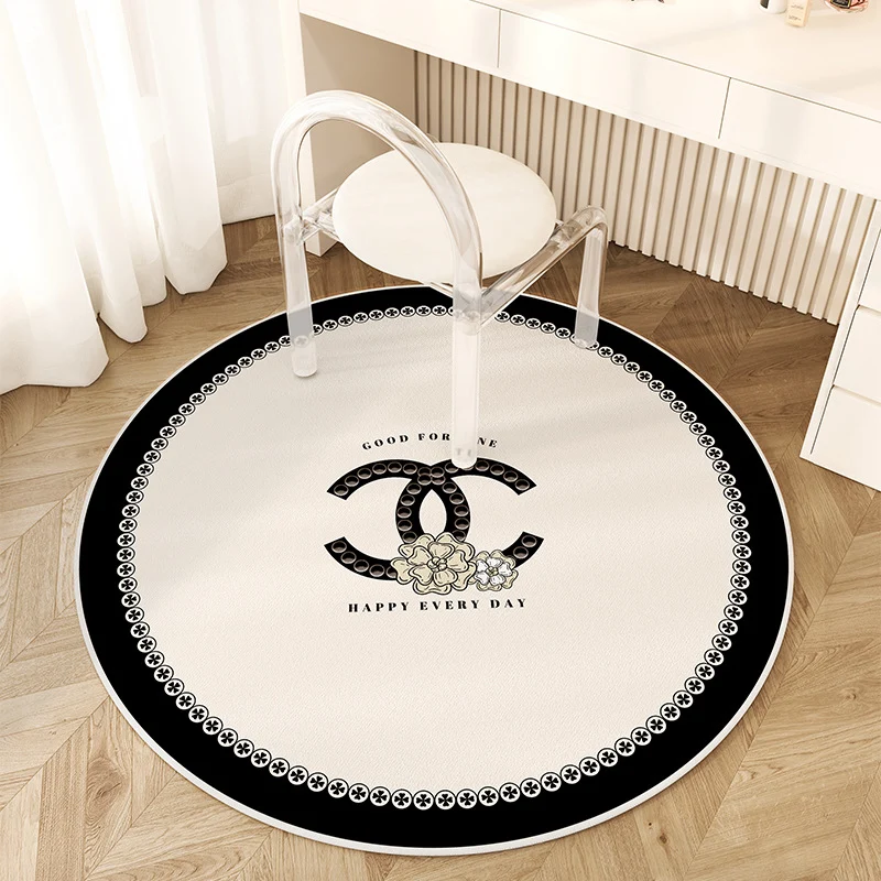 Künstlerischer runder Teppich für die Innendekoration