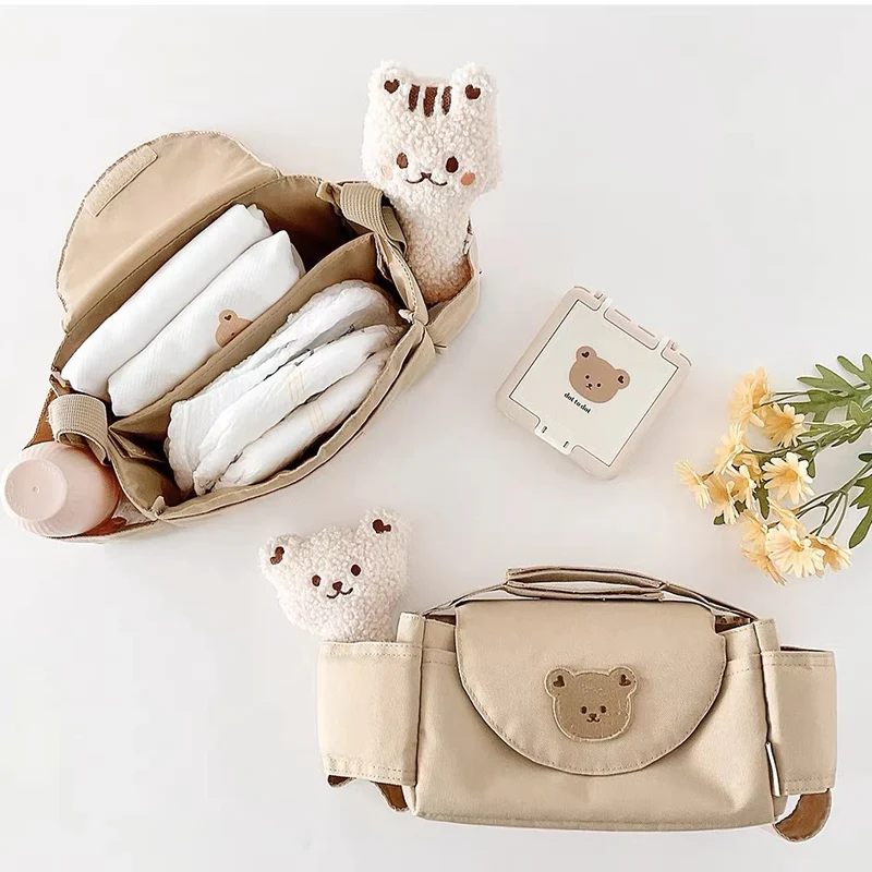 Kinderwagen Organizer Tasche mit universellen Handgriffen