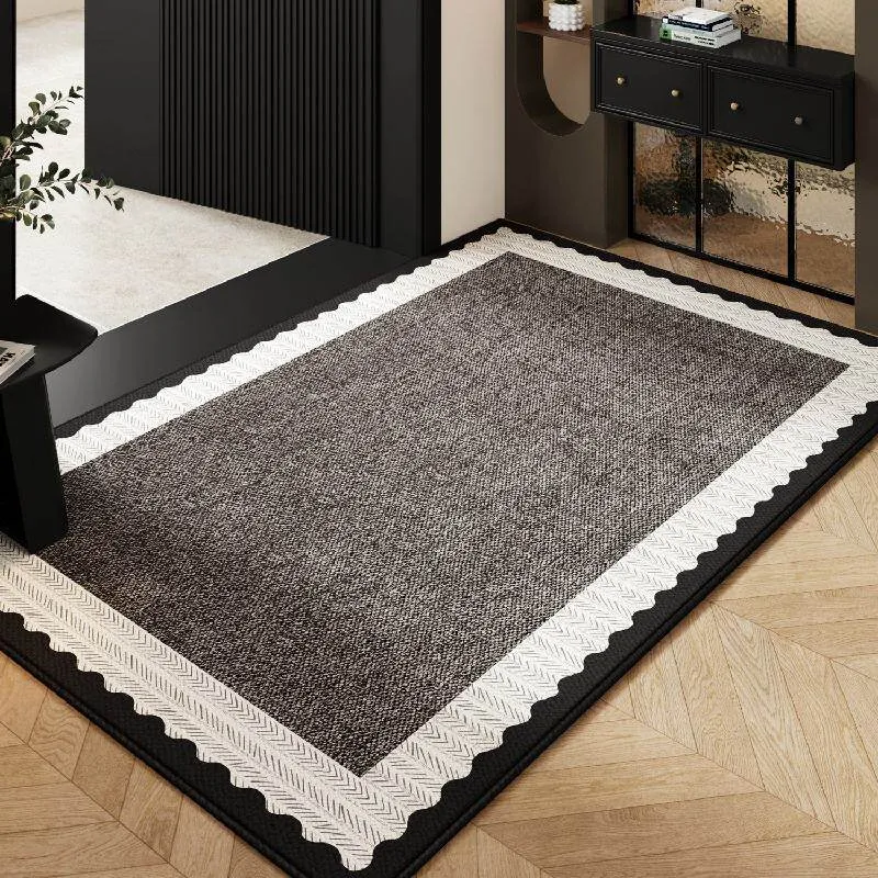 Moderner geometrischer Teppich für die Heimdekoration