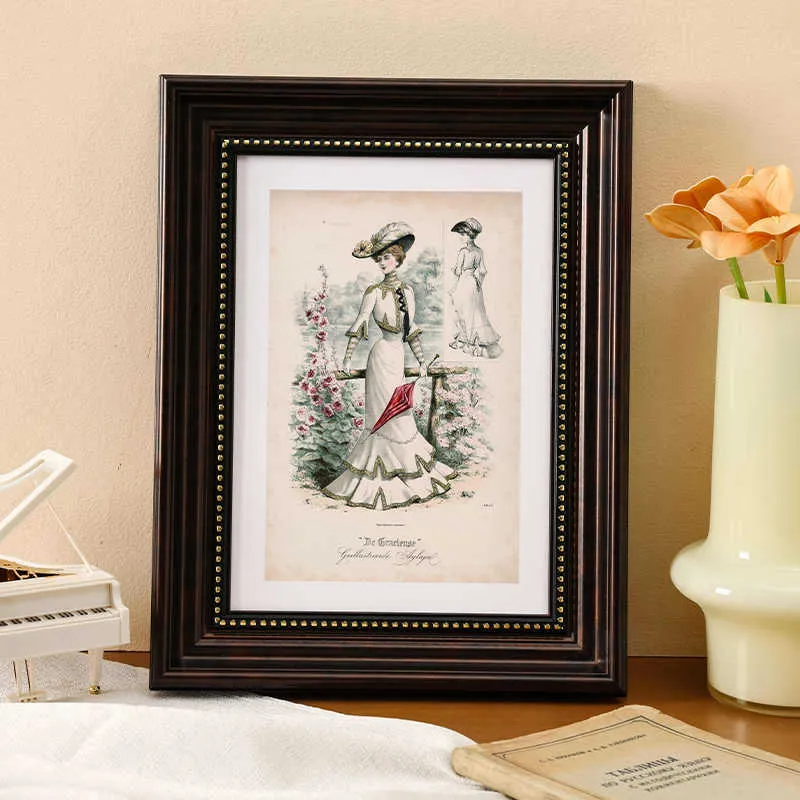 Vintage Botanische Kunstrahmen