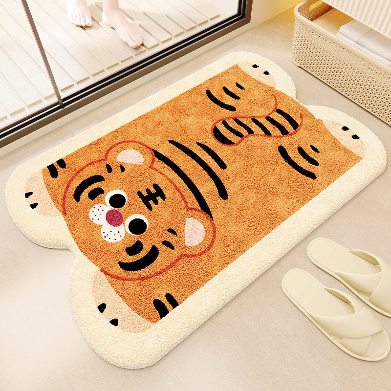Panda-Themen Plüsch-Badematte für das Badezimmer