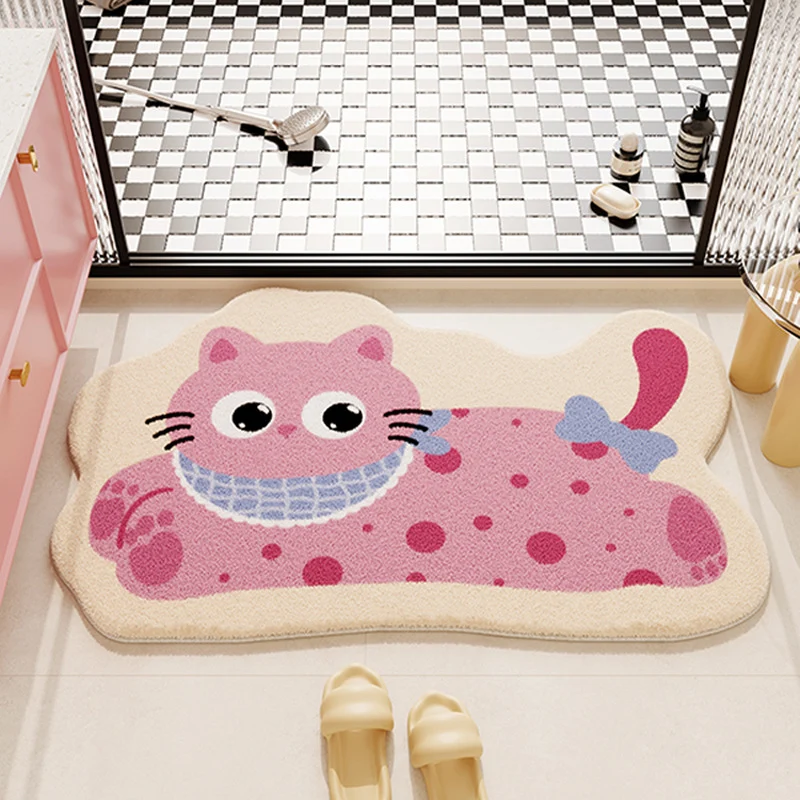 Panda-Themen Plüsch-Badematte für das Badezimmer