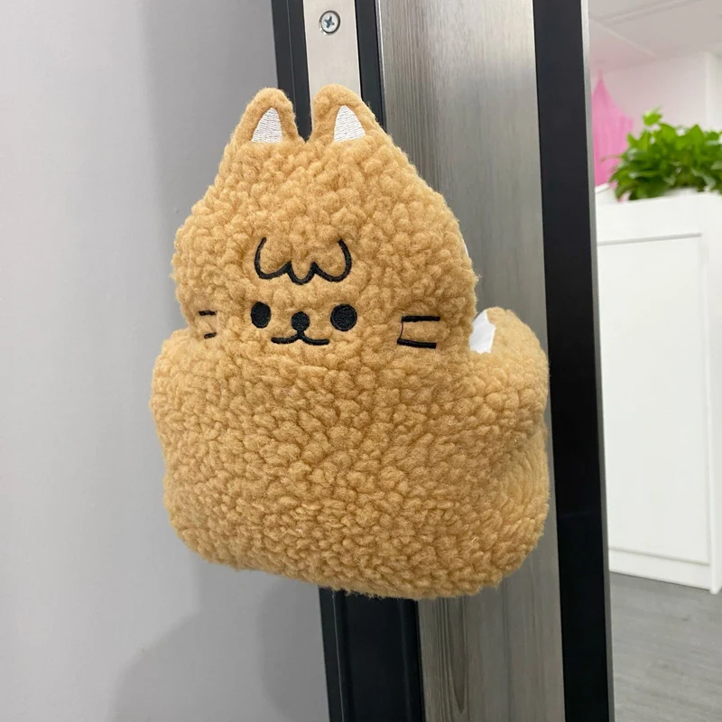Sherpa-Fleece-Hasen-Handpuppe-Plüschspielzeug