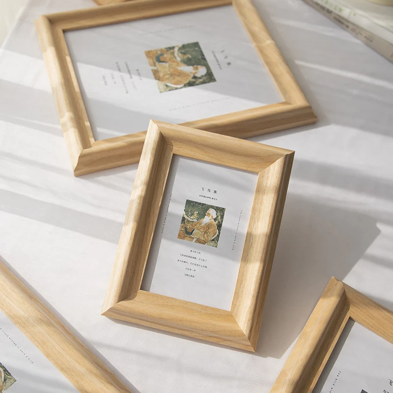 Rustikale Holzrahmen für Wanddekoration