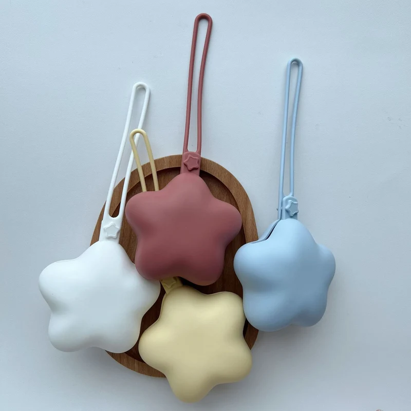Silikon Stern-förmige Mini-Tasche mit Schlaufe