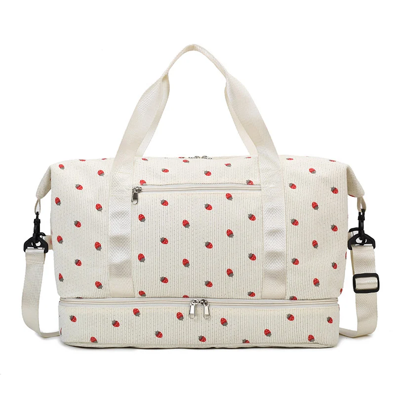 Multifunktionale Sport- und Reisetasche mit Blumenmuster Skanto