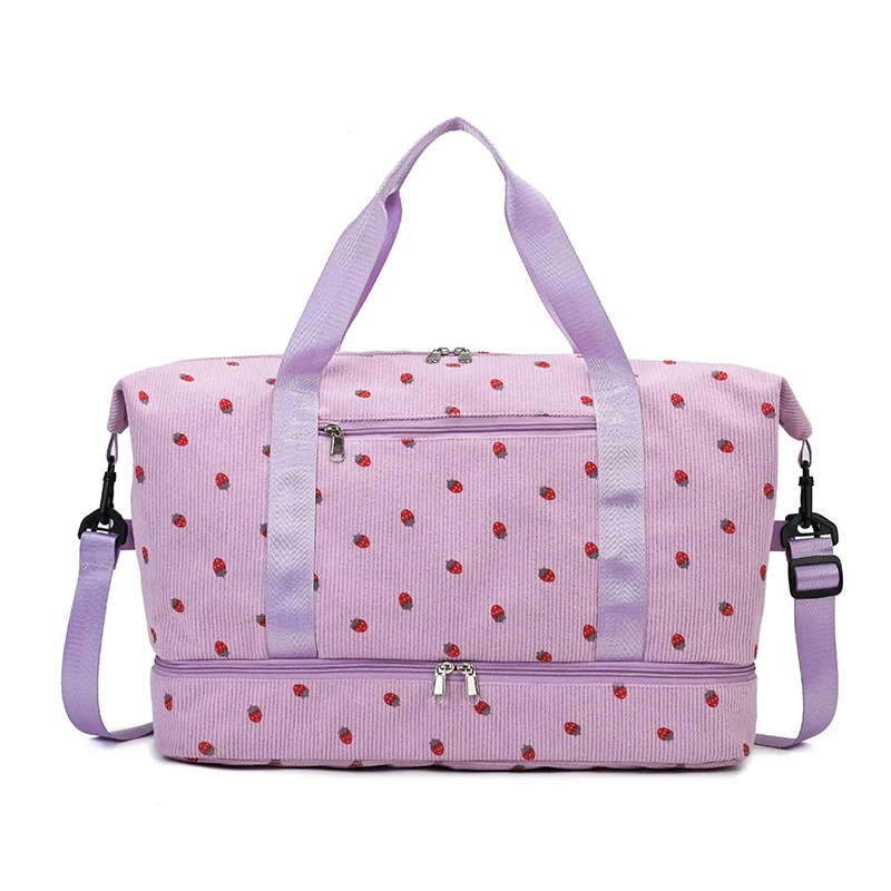 Multifunktionale Sport- und Reisetasche mit Blumenmuster Skanto