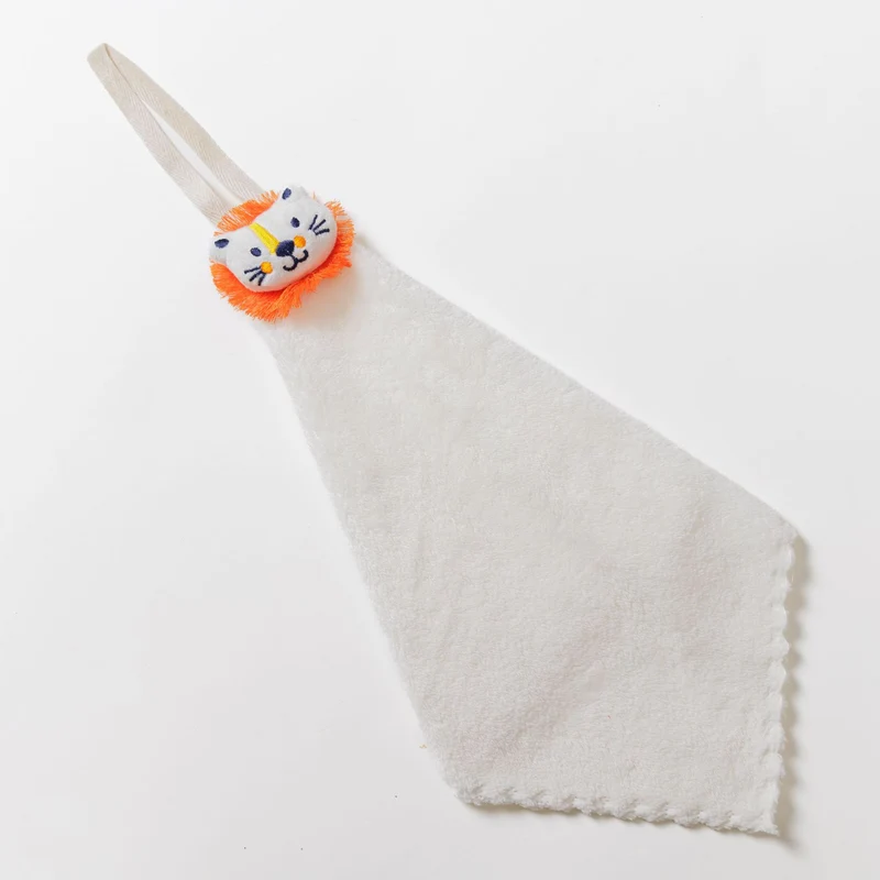 Plüsch-Maus-Hauben-Babybadetuch mit Aufhängeschlaufe