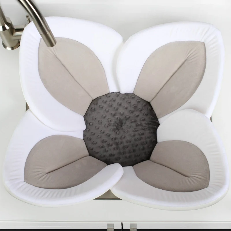 Blumenförmige gepolsterte Baby-Spielmatte Bodenkissen