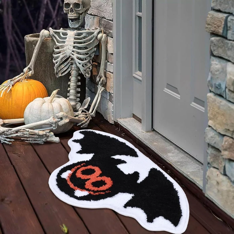 Halloween-Themen Dekorative Spinnennetzmatte für Zuhause