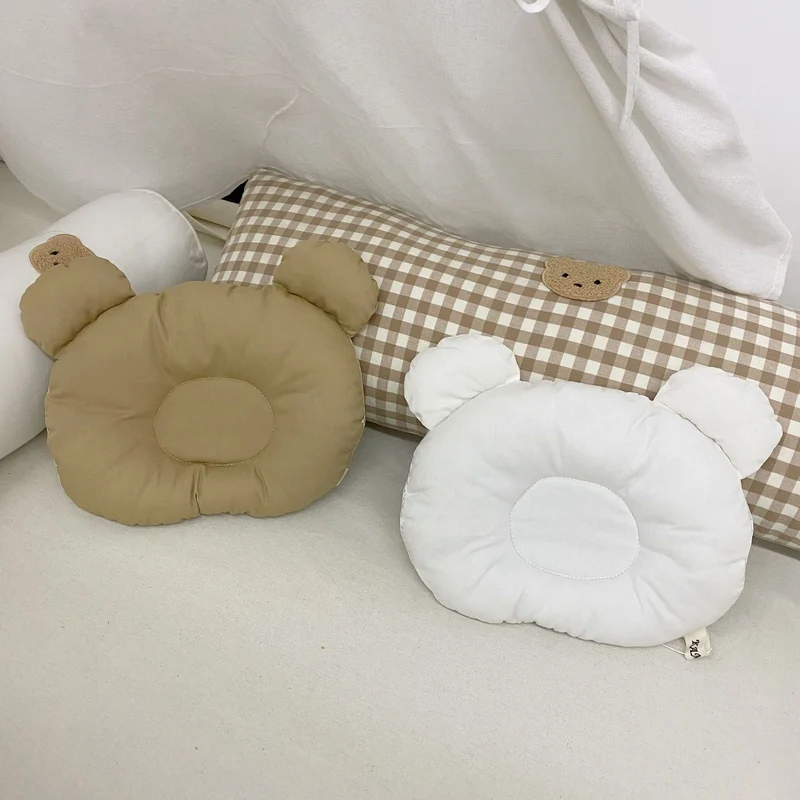 Infant Ergonomisches Kopfstützkissen mit Bärenohren