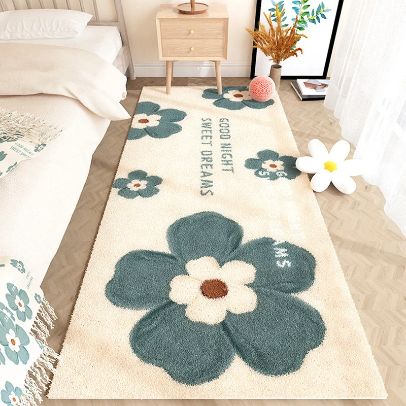 Florales Muster Dekorativer Teppich