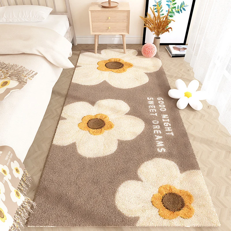 Florales Muster Dekorativer Teppich