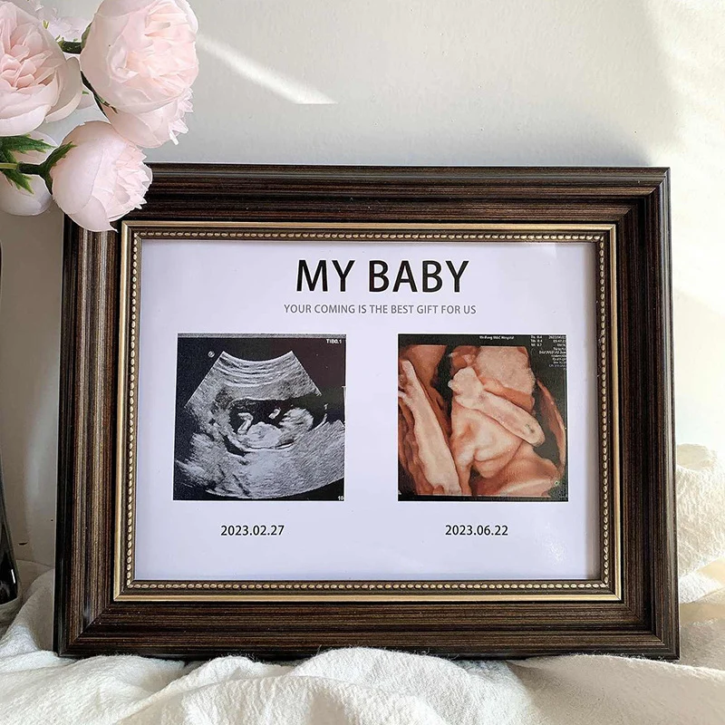 Personalisierter Ultraschall-Foto-Rahmen zur Heimpräsentation