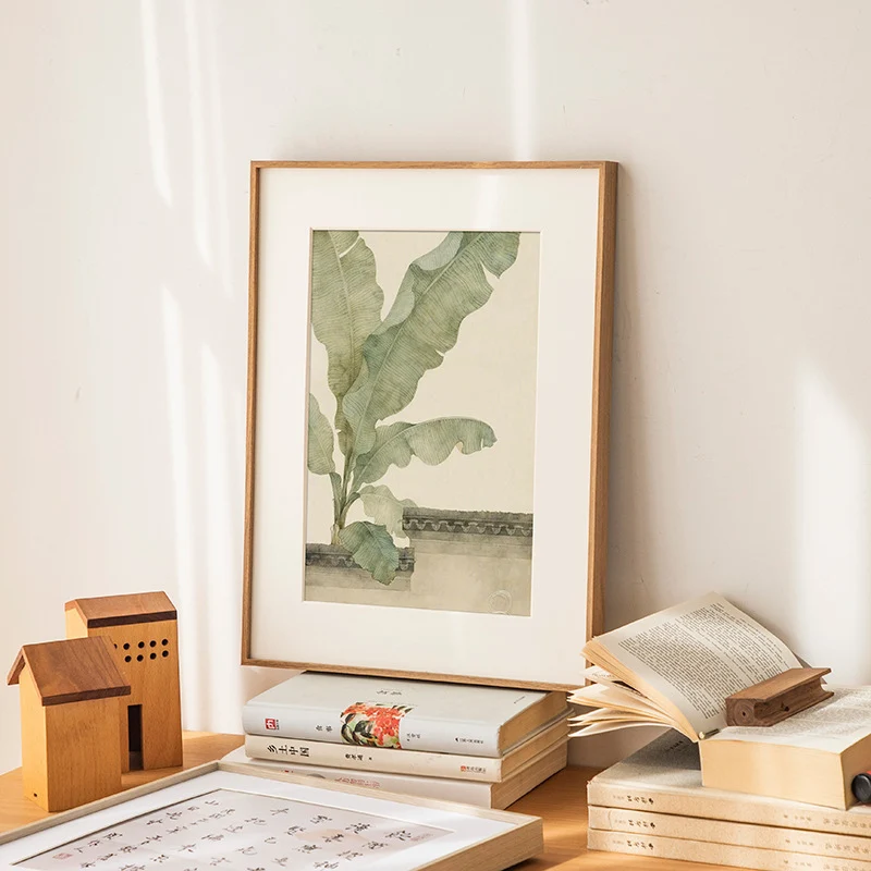 Rahmenbotanische Wandkunst für Wohnkultur