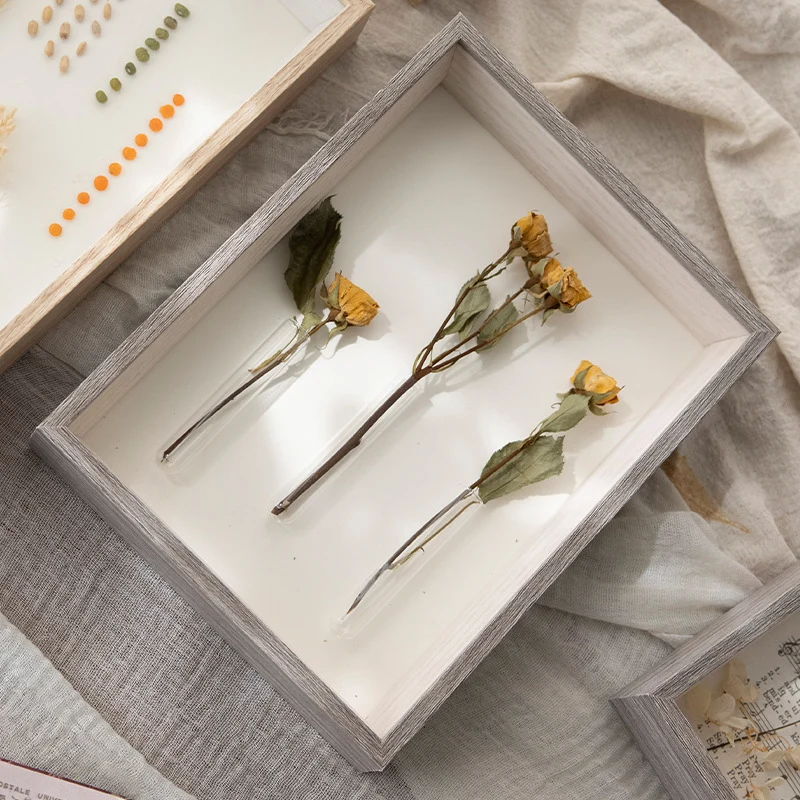 Floral Shadow Box Display Frame für Wohnkultur
