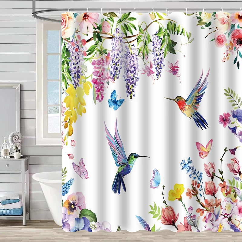 Duschvorhang Skanto mit Naturmotiv