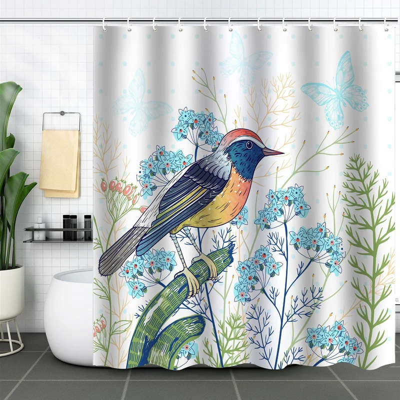 Duschvorhang Skanto mit Naturmotiv