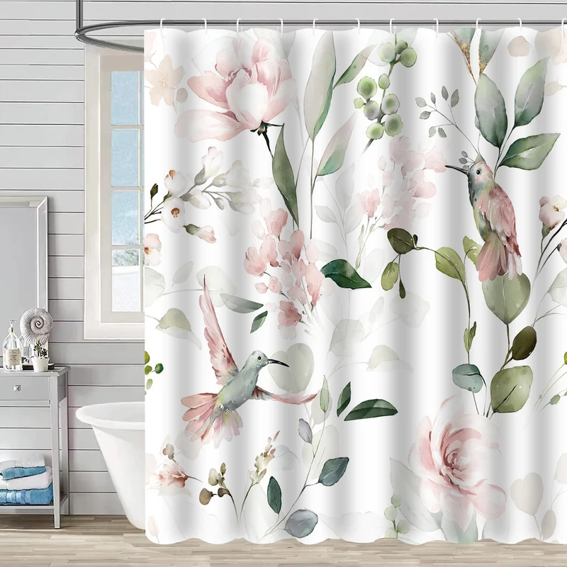 Duschvorhang Skanto mit Naturmotiv