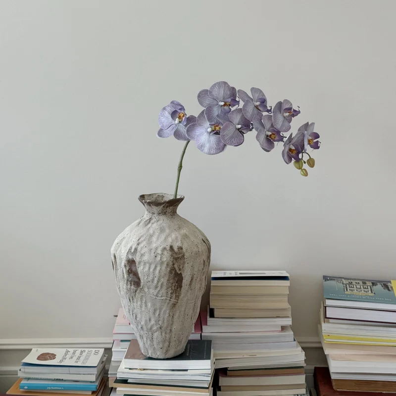 Rustikale dekorative Keramikvase